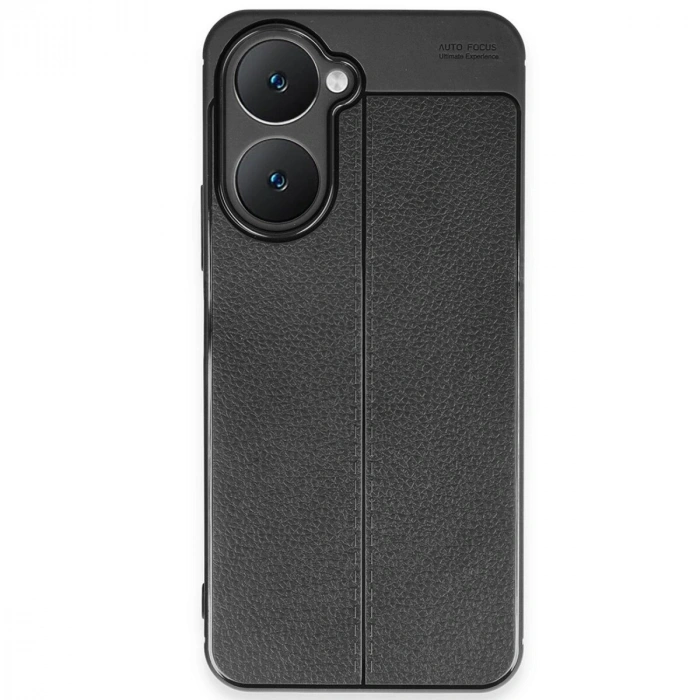 Vivo Y18 Kılıf Auto Fus Kapak - Siyah