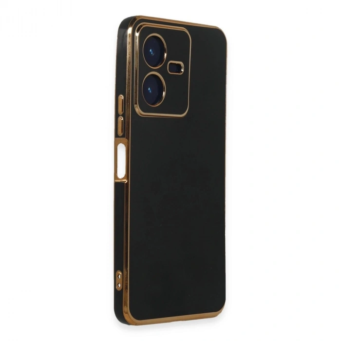 Vivo Y22 2022 Kılıf Volet  - Siyah