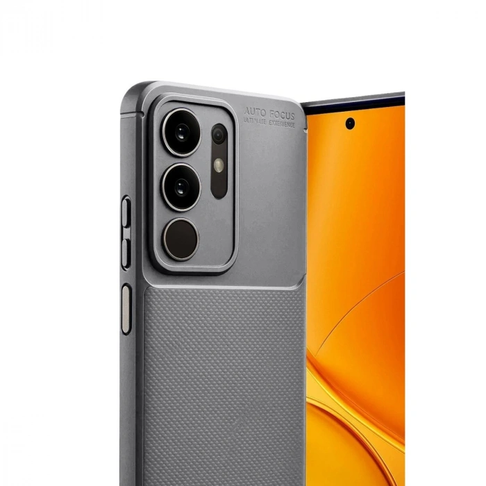 Vivo Y29 4g Auto Fus Karbon Kapak - Gri