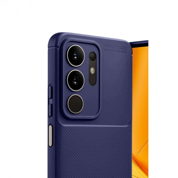 Vivo Y29 4g Auto Fus Karbon Kapak - Lacivert