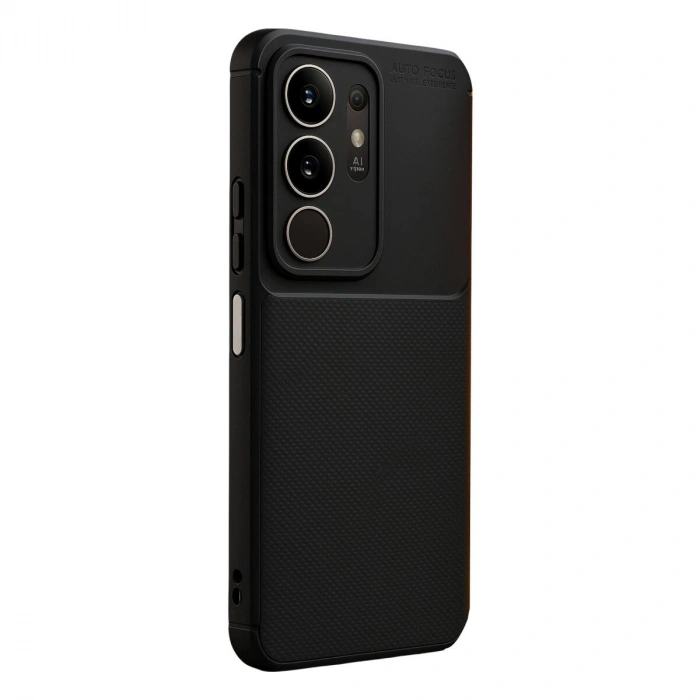 Vivo Y29 4g Auto Fus Karbon Kapak - Siyah