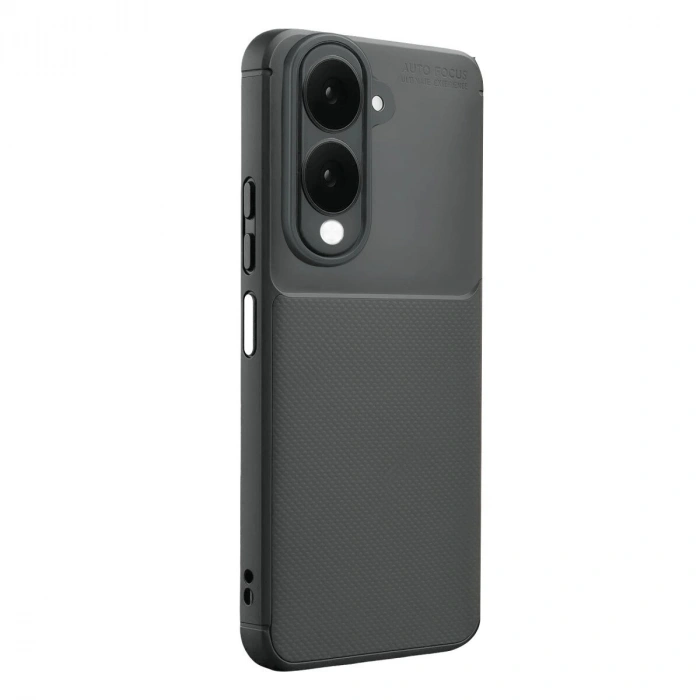 Vivo Y29s Auto Fus Karbon Kapak - Gri