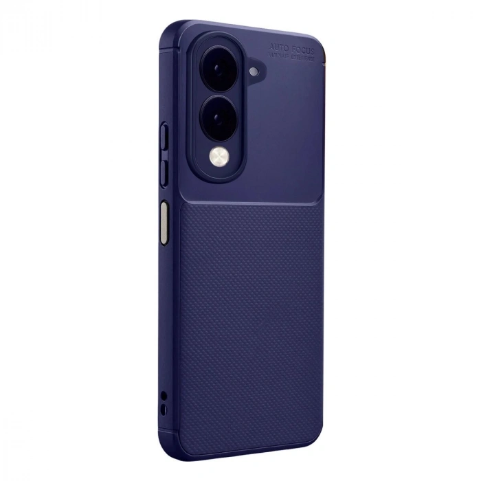 Vivo Y29s Auto Fus Karbon Kapak - Lacivert