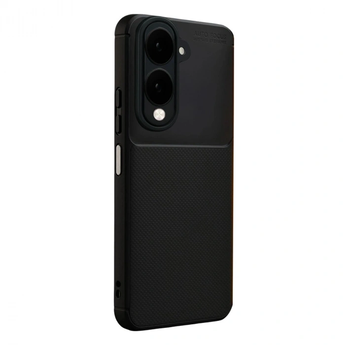 Vivo Y29s Auto Fus Karbon Kapak - Siyah