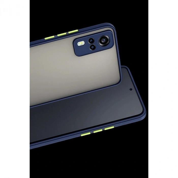 Vivo Y53s Kılıf Montreal  Kapak - Lacivert