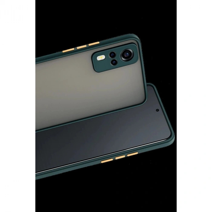 Vivo Y53s Kılıf Montreal  Kapak - Yeşil