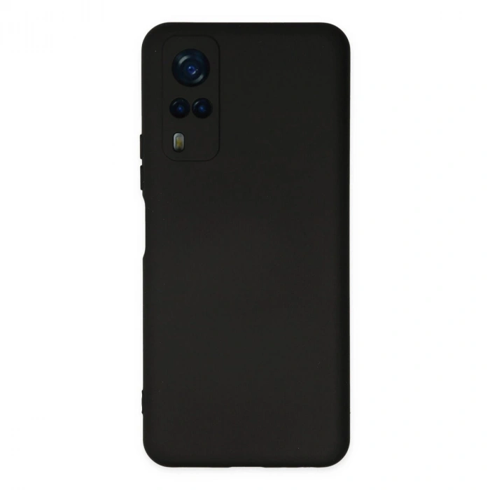 Vivo Y53s Kılıf Nano İçi Kadife  - Siyah