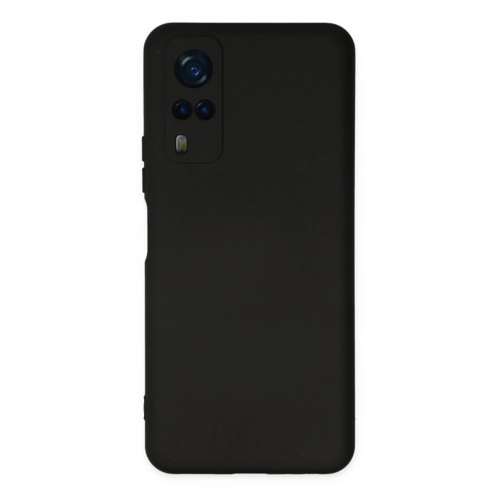 Vivo Y53s Kılıf Nano İçi Kadife  - Siyah