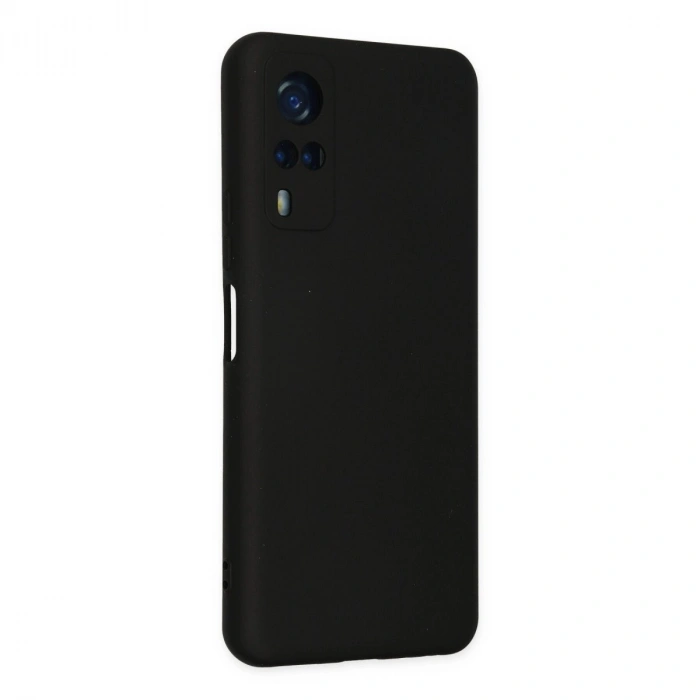 Vivo Y53s Kılıf Nano İçi Kadife  - Siyah