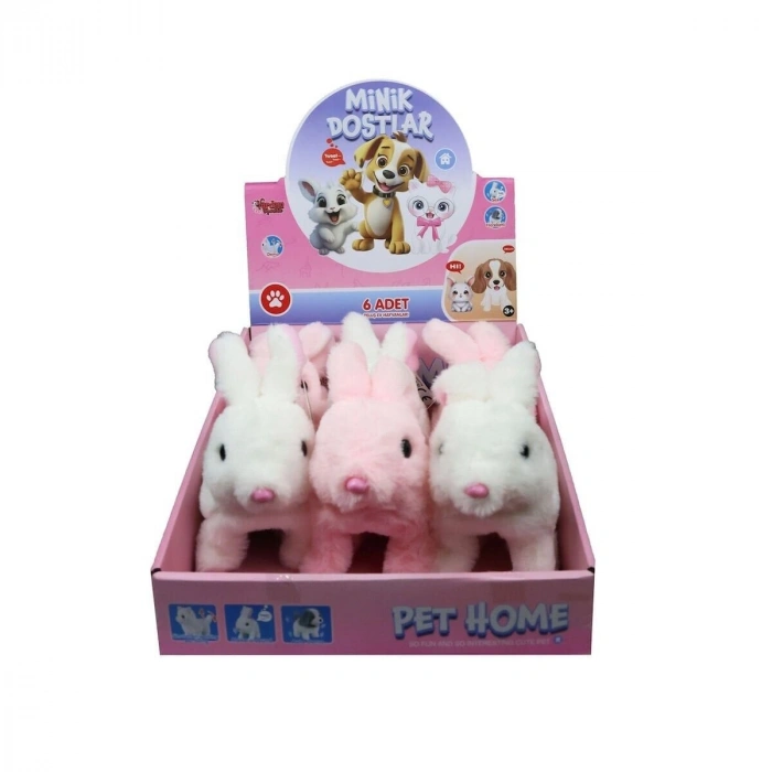 VRD10643 PELUŞ EVCİL TŞAN (SESLİ VE(Belirtilen fiyat, tekli satış için adet fiyatıdır.)