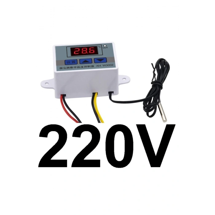 W3002220v 10a Dijital Termostat Kuluçka Makinalarına Uygun Hassas (  )