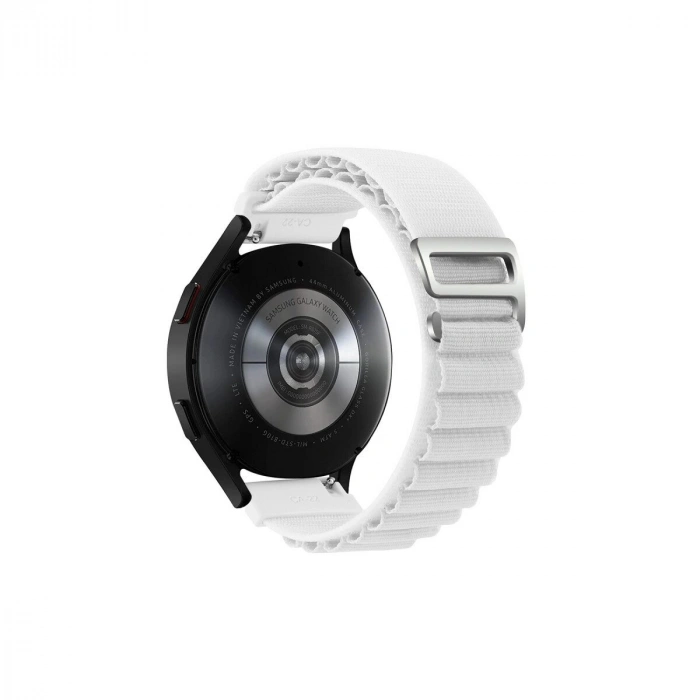Watch 20mm Kr410 Kumaş Kordon (saat Değildir) - Beyaz