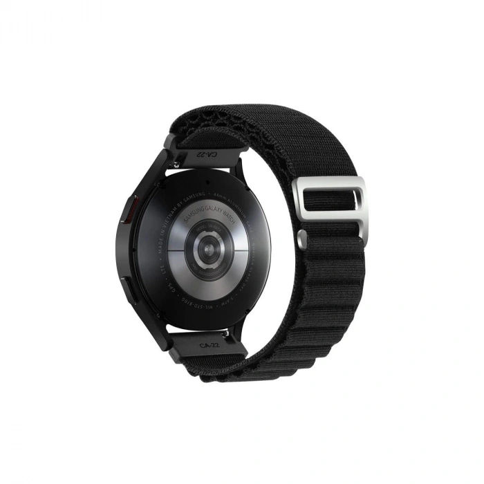 Watch 20mm Kr410 Kumaş Kordon (saat Değildir) - Siyah