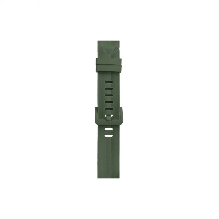 Watch 38mm Kr408 Çizgili  Kordon - Koyu Yeşil