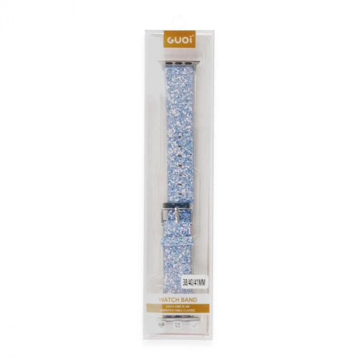 Watch 38mm Ry Taşlı Kordon (saat Değildir) - Turkuaz
