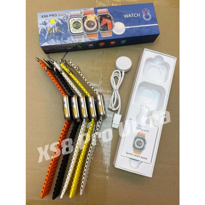 Watch 8 Akıllı Saat Xs8 Pro  Bluetooth, Su Geçirmezlik, Kablosuz Şarj (  )