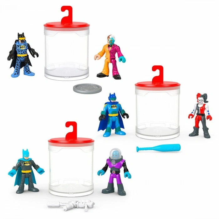 X60 Imaginext® DC Super Friends™Color s Temel Figür Seti