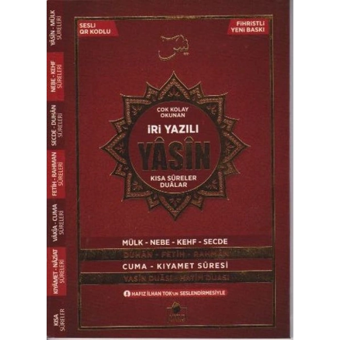 Yasin Şerif Çanta Boy İri Yazılı 160 Sayfa