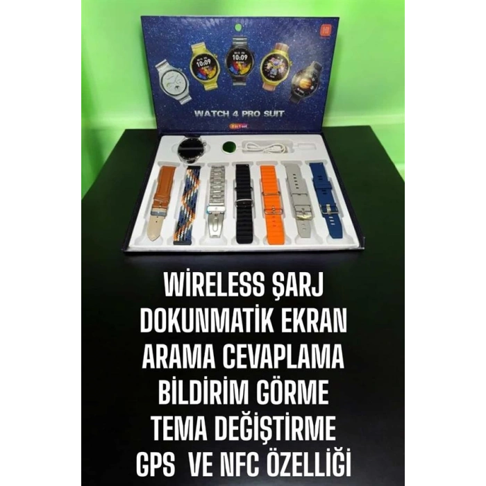 Yeni Nesil Akıllı Saat 2024 Model Uyku ve Sağlık Takibi Bluetooth Bağlantılı Yeni Nesil
