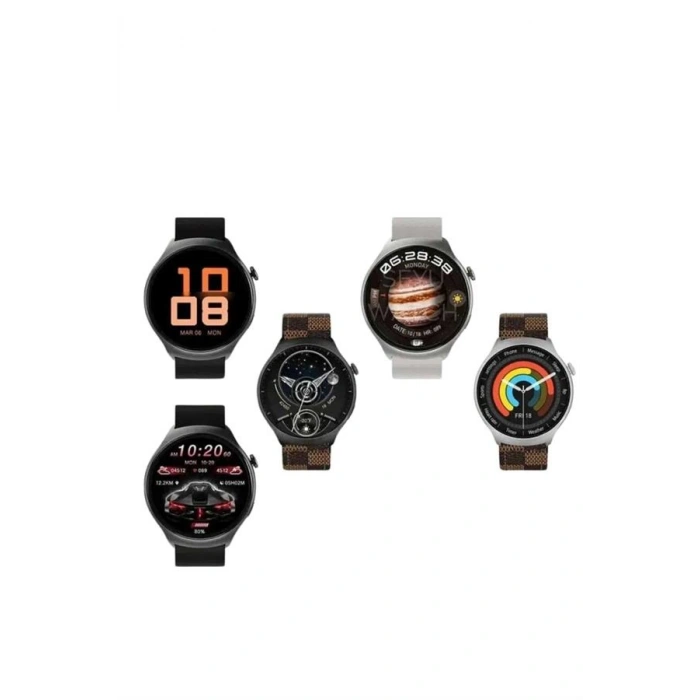 Yeni Nesil Akıllı Saat Çağrı Cevaplayabilen Plastik 47 Mm Uyumlu Kordon