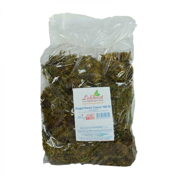 Yosun Su Yosunu Doğal 100 Gr Paket