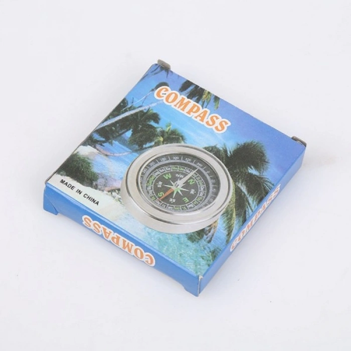 Yuvarlak Metal Kasa Dalı Pusula 80mm