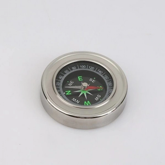 Yuvarlak Metal Kasa Dalı Pusula 80mm