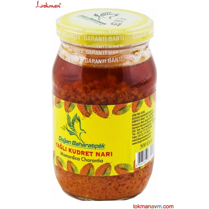 Zeytinyağlı Kudret Narı Cam Kanoz 500 Gr