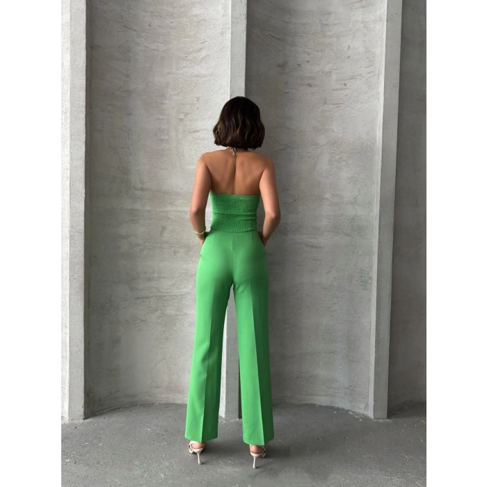 zzo pantolonlu alt üst takım yeşil