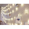 10lu Led Işıklı Fotoğraf Mandalları (  )