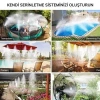 10 Metre Kendin Yap Balkon Veranda Çardak Kamelya Sulama Serinletme Ve Nemlendirme Sistemi (  )