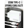 120W Şarj Aleti TypeC Uyumlu Turbo Şarj Aleti Yeni Nesil