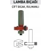 14446 Çift Bıçak Rulmanlı Freze Lamba Bıçağı 4X12 mm