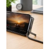 240W TypeC Telefon Standlı Örgülü Şarj ve Data Kablosu