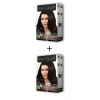 2X2 Tüp Krem Saç Boyası Seti Koyu Kahve No:3.0 (74)