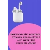 3 Kordonlu Dokunmatik Ekran Akıllı Saat ve 2.Nesil Kablosuz Bluetooth Kulaklık ANC/ENC