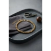 316L Çelik Gold Renk Box Zincir Model Erkek Bileklik