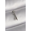 316L Çelik Gümüş Renk Çivi Model Piercing
