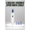 4 Başlıklı Pilli Vakumlu Siyah Nokta Temizleyici Akne Ve Sivilce Önleyici