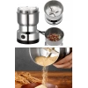 4 Bıçaklı Elektrikli Öğütücü Blender Kahve Fındık Baharat Tahıl Biber Değirmeni