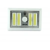 4 Ledli Pilli Led Lamba Güç Ayarlı Led Portatif Lamba Led Işık - Mıknatıslı Yapışkanlı