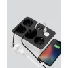 4 Prizli 3 USB Portlu Anahtarlı Akım Korumalı Priz