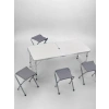 4 TABURELİ KAMP MASASI SETİ