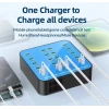 40 Portlu 400w Hızlı Şarj İstasyonu 20x Usb + 20x Type-c Pd Çıkışlı Şarj
