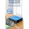 40 Portlu 400w Hızlı Şarj İstasyonu 20x Usb + 20x Type-c Pd Çıkışlı Şarj