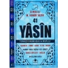 41 Yasin Çanta Boy Türkçe Okunuşlu ve Mealli Mavi Kapak