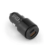 45W PD USB Oto Şarj Kafa Hızlı Şarj Çakmaklık Adaptörü, USBC ve USBA Çıkışlı, iPhone ve Android Uyumlu (  )
