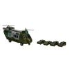 4782 SUN-RYL-MXX-GARAJ SET POLİS AMBULANS ASKER TAŞIYICI HELİKOPTER ARB 3R