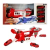 4782 SUN-RYL-MXX-GARAJ SET POLİS AMBULANS ASKER TAŞIYICI HELİKOPTER ARB 3R