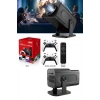 4K Android Smart Wifi Çift Kollu Projeksiyon Game Box Kumandalı Taşınabilir Yeni Nesil